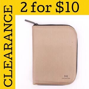 🟡 HALSTON travel jewelry case